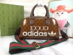 gucci x adidas mini duffle bag brown 315cm 702397 uvsft 7268 vfpgv.jpeg