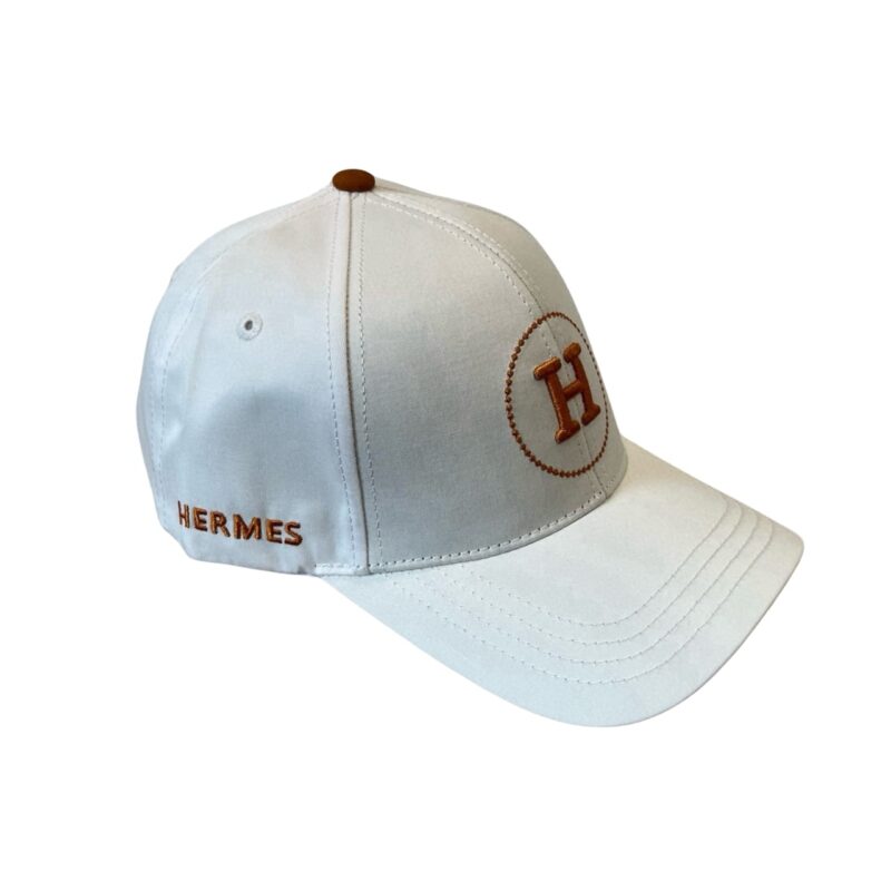 hermes baseball cap white h logo kuexf.jpg