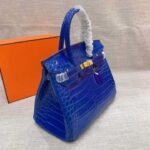 hermes birkin 30 crocodile gold toned hardware dark blue jfiol.jpg
