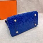 hermes birkin 30 crocodile gold toned hardware dark blue t1trm.jpg