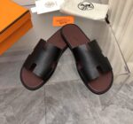 hermes izmir sandal black and brown evaih.jpg
