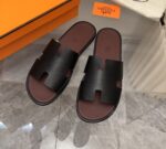 hermes izmir sandal black and brown l7xzq.jpg