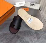 hermes izmir sandal black and brown qjzae.jpg