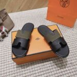 hermes izmir sandal kaki and noir h231812zhk3400 hixh7.jpg