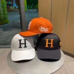hermes new carriage baseball cap white l69vq.jpg