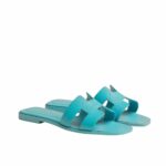 hermes slippers flat oran turquoise h202272z 6h365 zkz6w.jpg