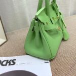 herms birkin b25 togo grenat ghw green 20cm ytks9.jpg