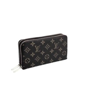 louis vuitton long double zipper wallet monogram black 19cm dcjxy.jpg