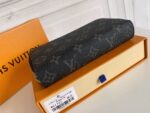 louis vuitton long double zipper wallet monogram black 19cm jhs69.jpeg