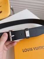 louis vuitton lv city pin belt silver hardware black 35mm m0542s 0b6el.jpg