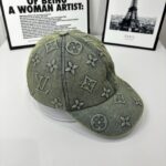 louis vuitton monogram denim baseball cap in washed blue h3p1t.jpg