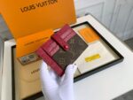 louis vuitton multi card holder wallets dark pink 11cm m66532 kncqt.jpeg