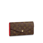 louis vuitton sarah monogram wallet red 19cm m62236 7eq1k.webp
