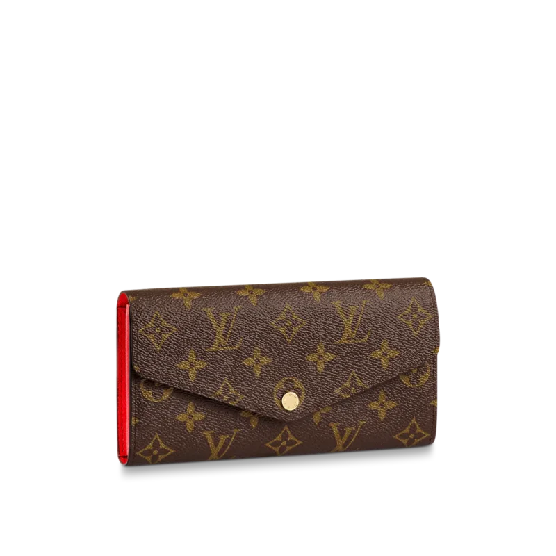 louis vuitton sarah monogram wallet red 19cm m62236 7eq1k.webp