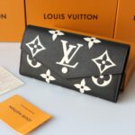 louis vuitton sarah wallet bicolor monogram empreinte black and beige 19cm m80496 hh1gd.jpg
