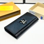 louis vuitton twist wallet leather black 19cm m68309 bcaxq.jpg