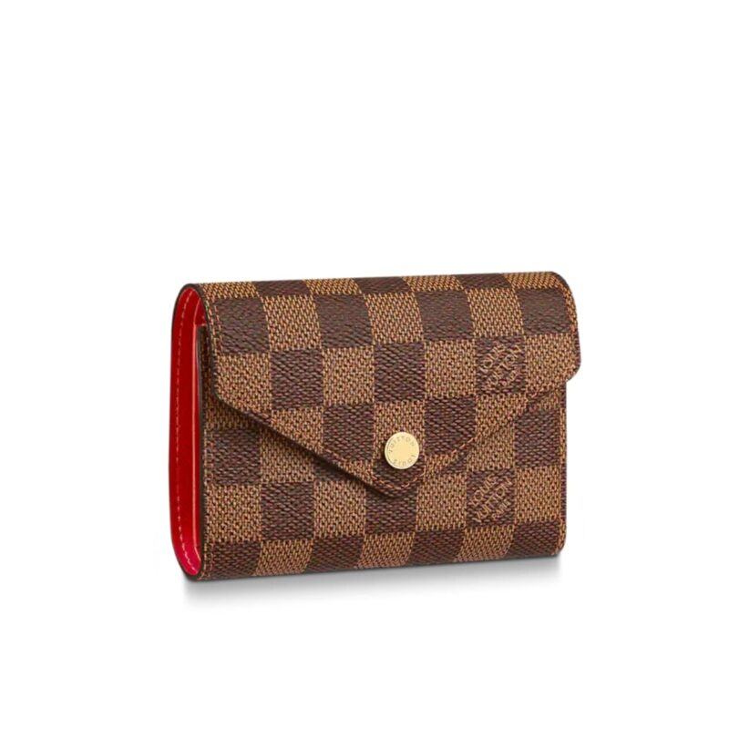 louis vuitton victorine wallet damier canvas red 12cm n41659 dwqjv.jpg