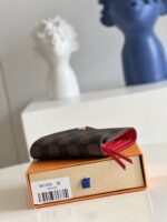 louis vuitton victorine wallet damier canvas red 12cm n41659 ode9q.jpg