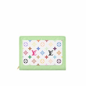 louis vuitton x murakami portefeuille claire green tea 11cm m13619 eysj7.jpg