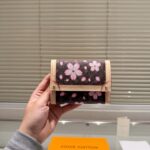 louis vuitton x takashi murakami victorine wallet sakura brown 11cm m13427 so4ye.jpg