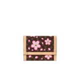 louis vuitton x takashi murakami victorine wallet sakura brown 11cm m13427 ycztj.jpg