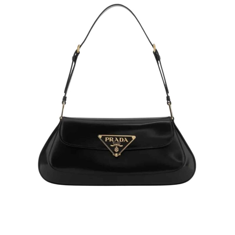 prada cleo bag in brushed leather with triangle logo black 24cm bgpjx.jpg