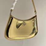 prada cleo patent leather bag gold 27cm xm6km.jpg