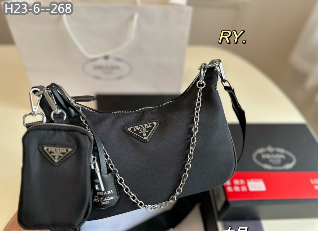 prada re edition 2005 re nylon bag black 26cm k9pha.jpg