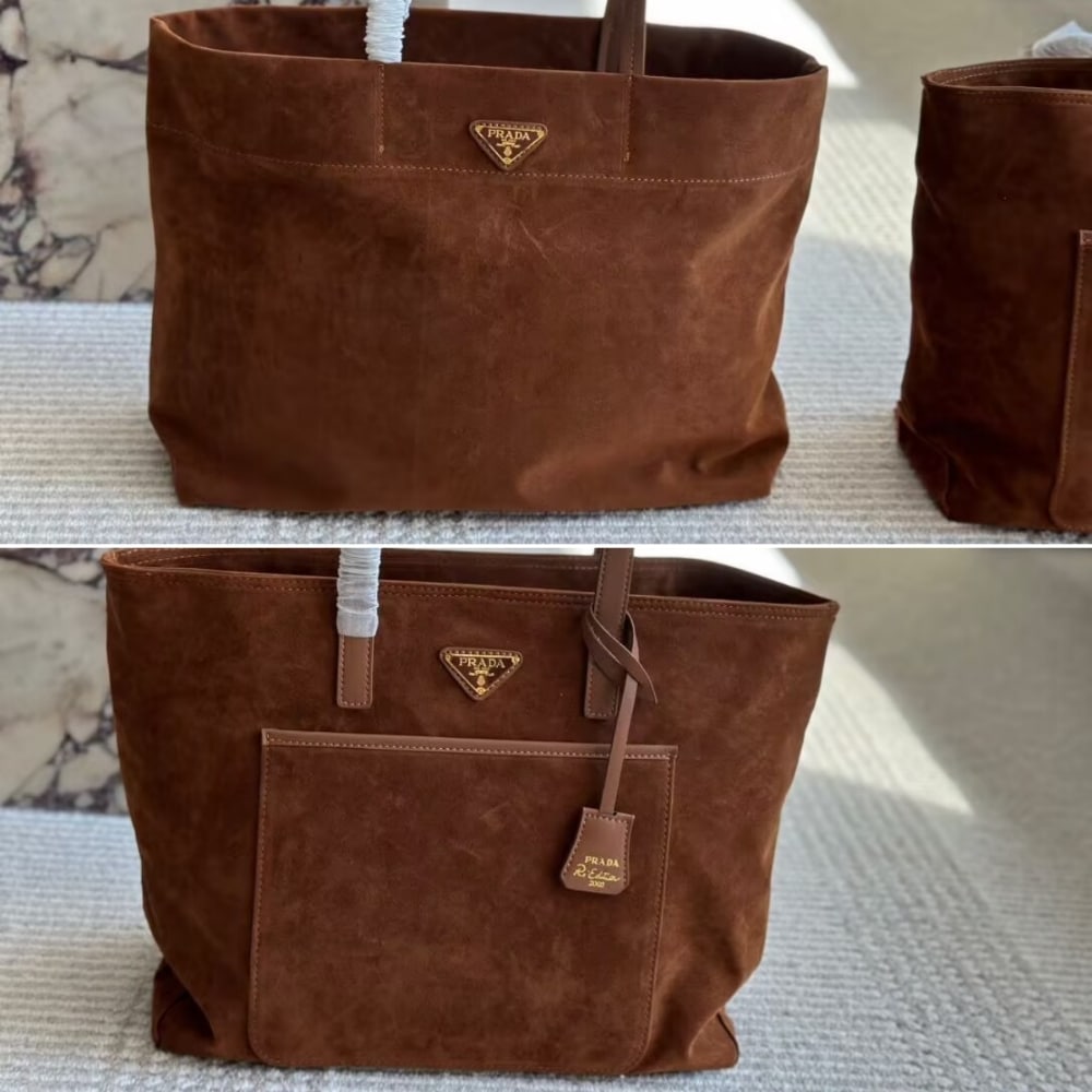 prada suede tote bag cocoa brown 37cm quiam.jpg