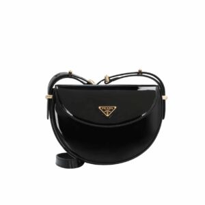 prada triangle logo patent leather shoulder bag black 17cm uuunb.jpg