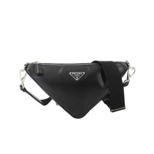 prada triangle shoulder bag black 27cm x4pjl.jpg