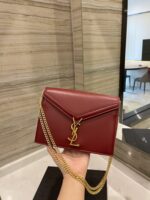 saint laurent cassandra chain bag wine red 22cm 582334bowaw6476 rxv6g.jpg