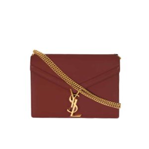 saint laurent cassandra chain bag wine red 22cm 582334bowaw6476 vkc0z.jpg