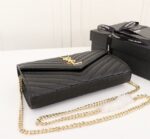 saint laurent cassandre matelass chain wallet in grain de poudre embossed black gold 22cm 377828bow011000 7mdpy.jpg