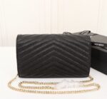 saint laurent cassandre matelass chain wallet in grain de poudre embossed black gold 22cm 377828bow011000 z0dqc.jpg