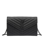 saint laurent cassandre matelass chain wallet in grain de poudre embossed black noir 22cm 377828bow081000 txk6y.jpg