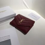 saint laurent cassandre matelass small envelope wallet in grain de poudre leather 11cm zbaa8.jpg