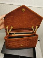 saint laurent cinnamon loulou large chain bag in suede brown 31cm 0wxlt.jpg