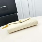 saint laurent classic cassandre chain wallet bag white 24cm 377828bow019207 bswuq.jpg