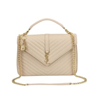 saint laurent college large chain bag beige 25cm 0oyzz.jpg