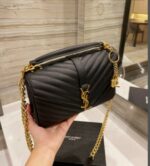 saint laurent college medium chain in quilted leather black gold 600279brm071000 aogpp.jpeg