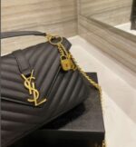 saint laurent college medium chain in quilted leather black gold 600279brm071000 kmlfy.jpeg