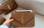 saint laurent envelope medium matelass suede shoulder bag brown 24cm pav4b.jpg