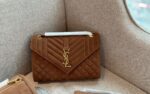 saint laurent envelope medium matelass suede shoulder bag brown 24cm ugc5j.jpg