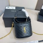 saint laurent gaby bucket bag in black 18cm 7639611el071000 qqikl.jpg