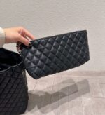 saint laurent icare shopping bag in quilted black silver 40cm ob6wh.jpg