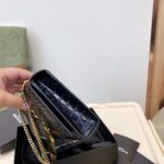 saint laurent kate medium chain bag with tassel in shiny crocodile embossed leather black 354119aaay14083 f7ggs.jpg