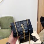saint laurent kate medium chain bag with tassel in shiny crocodile embossed leather black 354119aaay14083 nl5fs.jpg