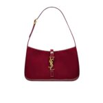 saint laurent le 5 a 7 patent hobo bag in shiny leather wine red 25cm s4zhm.jpg