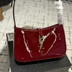 saint laurent le 5 a 7 patent hobo bag in shiny leather wine red 25cm tzpoq.jpg